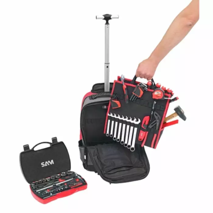 Sam Maintenance Tool Kit 100 Piece with Bag VDE Approved, CP-100-BAG5N