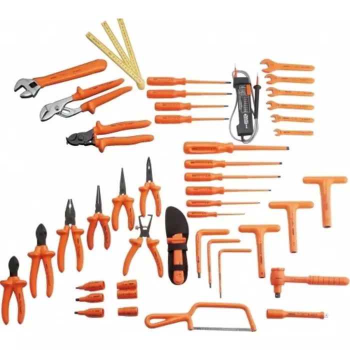 Sam Electricians Tool Kit 45 Piece with Bag VDE Approved, Z-45-TVS