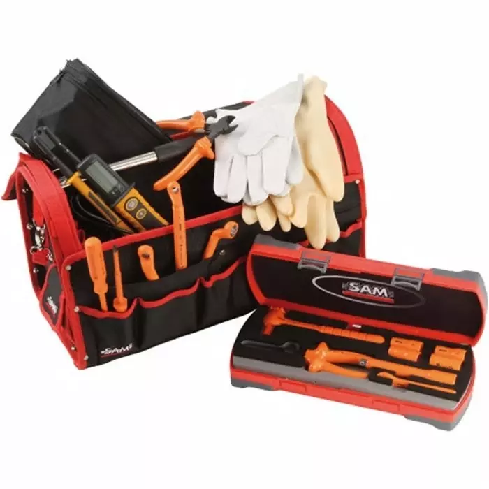 Sam Insulated Tool Box Kit 17 Piece with VDE Approved, CP-11