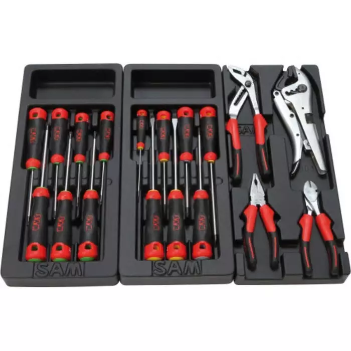 Sam Automotive Tool Kit 131 Piece with Case, CP-131-A