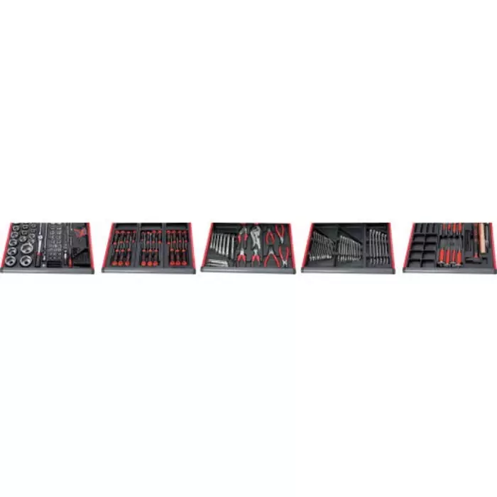 Sam Automotive Tool Kit 166 Piece with Case, CP-166-A