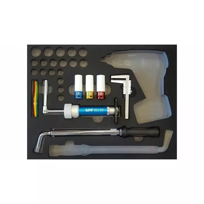 Sam MechanicalKkit Tool Kit 7 Piece with Foam Inlay, CP-7M