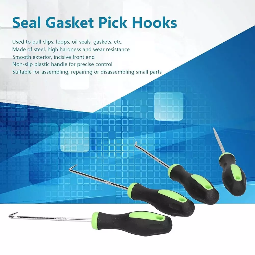 YADAV O-Ring & Seal Remover Set Precision Hook for Removing and Replacing (Set of 4)