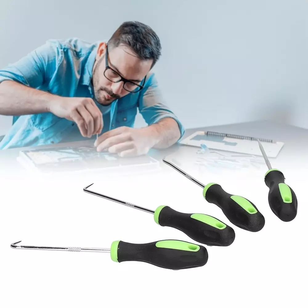 YADAV O-Ring & Seal Remover Set Precision Hook for Removing and Replacing (Set of 4)