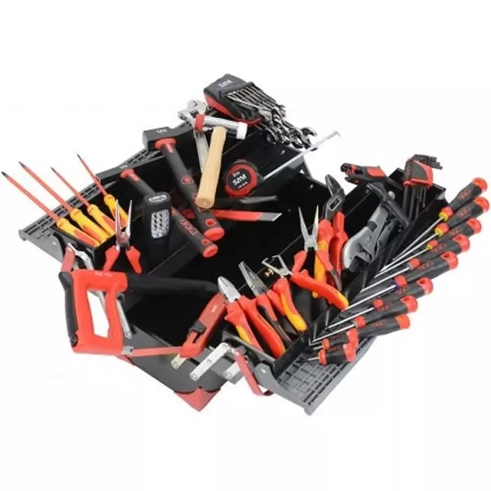 Sam Electricians Maintenance Kit Tool 67 Piece with Box VDE Approved, CPP-67BOX