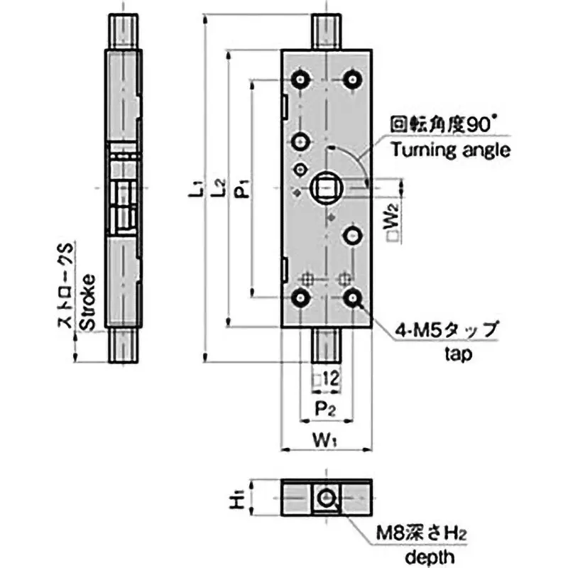 TAKIGEN Rod Controller Zinc Plating Chromate Treatment 485 g, A-394-2