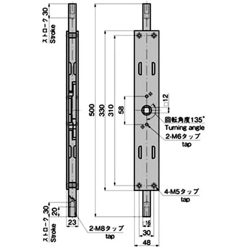 TAKIGEN Rod Controller Zinc Plating Chromate Treatment 1.63 Kg, A-394-1