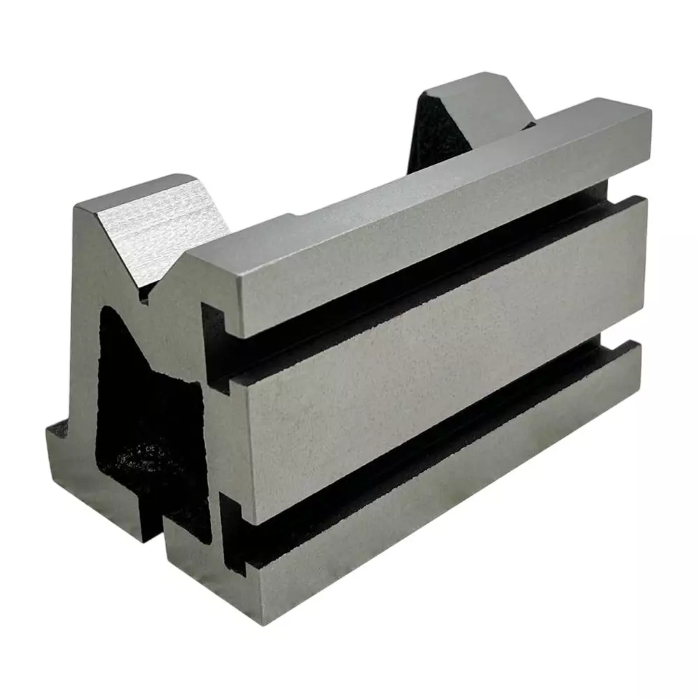 Assorts Quality Precision Graded Angle Plate Cast Iron T-Slotted 75x75x125 mm