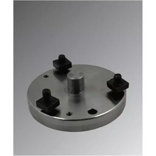 Assorts Back Plate Alloy Steel 100 mm MT2 Spigot for Self Centering Chuck