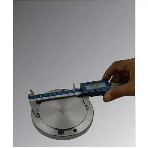 Assorts Back Plate Alloy Steel 125 mm MT2 Spigot for Self Centering Chuck
