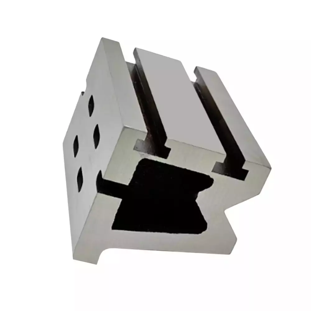 Buyohlic International Heavy Duty Precision Graded Vee Angle Plates Cast Iron Body T Slotted Size 3 inch X 3 inch X 5 inch (75 X 75 X 125 mm), DM-LQE0-9A55