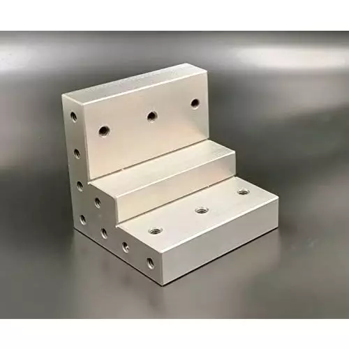 Assorts Angle Plate Cast Iron Stepped 100 mm (4 Inch)