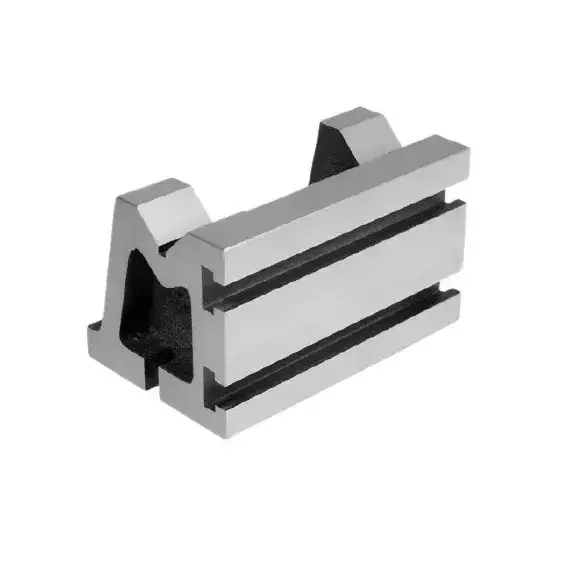 Buyohlic International Vee Angle Plate-Tee Slotted 10.16 x 10.16 x 15.24 cm, AVVAP-T446