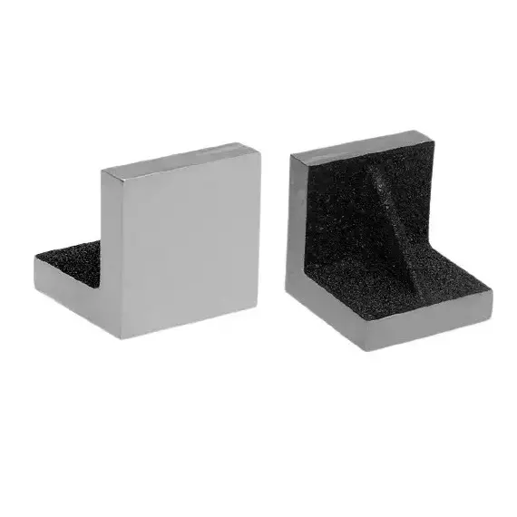 Buyohlic International Solid Webbed Angle Plates 2.54 x 2.54 x 2.54 cm, AVWAP-0111