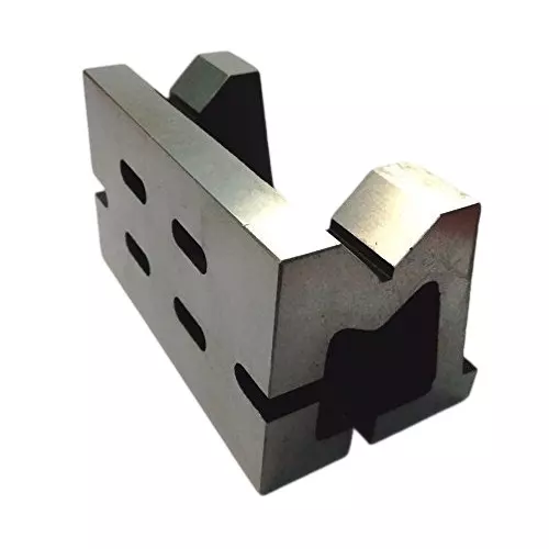 Assorts Quality Precision Graded Angle Plate Cast Iron Slotted 75x75x125 mm