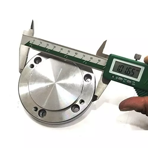 Assorts Back Plate Tool Steel & Alloy Steel 100 mm with Relevant 3xTnuts +Bolts for Rotary Tables