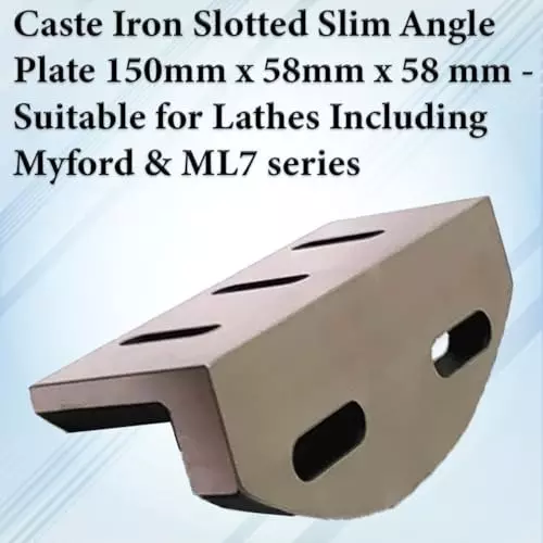 Assorts Angle Plate Cast Iron Slotted 150x58x58 mm