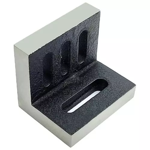 Buyohlic International Cast Iron Slotted Angle Plate Stress Relieved Precision Engineered Size 75x50x63 mm, HM-I04B-GORE
