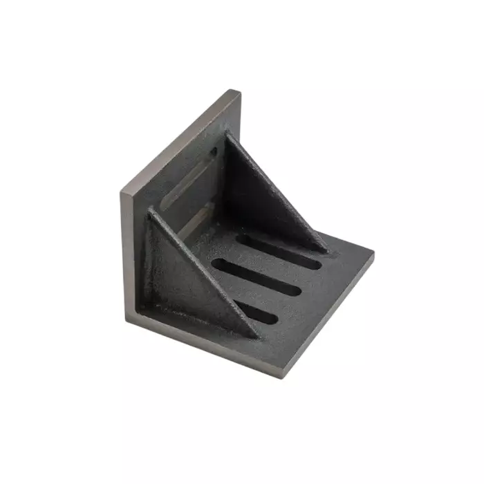 Blackhawk Slotted Angle Plate WEB Cast Iron 250x200x150 mm Size Manual Grey for Industrial Use, A217W