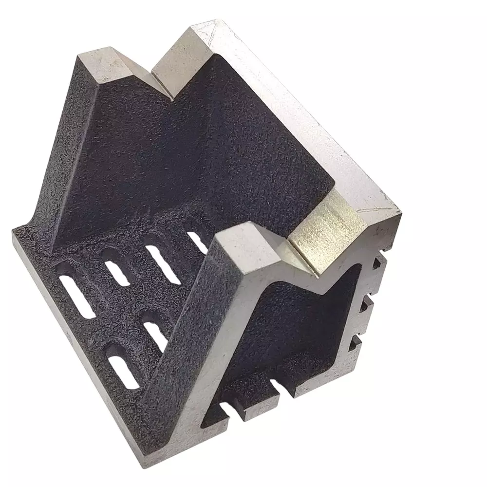 Assorts Quality Precision Graded Angle Plate Cast Iron T-Slotted 150x150x200 mm