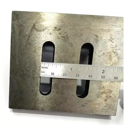 Assorts Slotted Webbed Angle Plate 75x55x55 mm Cast Iron (2-1/8x3x2-1/8 Inch)