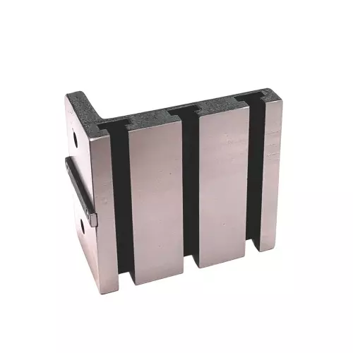 Buyohlic International Cast Iron T- Slotted Webbed Angle Plate Size 110 x 105 x 60 mm for Workholding Clamping, JH-DLZT-MO4Y