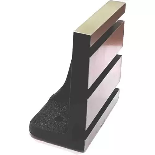 Buyohlic International Cast Iron T- Slotted Webbed Angle Plate Size 110 x 105 x 60 mm for Workholding Clamping, JH-DLZT-MO4Y
