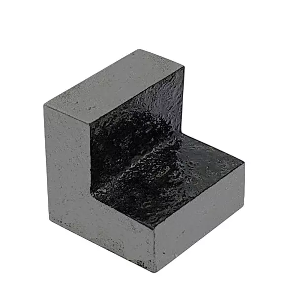 A.D INTERNATIONAL Cast Iron Solid Webbed Angle Plate Ground Finish Size 4x4x4 inch for Clamping, Work Holding, RT-4WDH-0STA