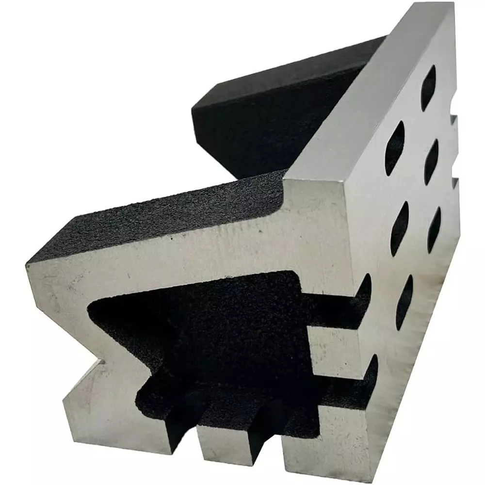 Assorts Quality Precision Graded Angle Plate Cast Iron Slotted 100x100x150 mm