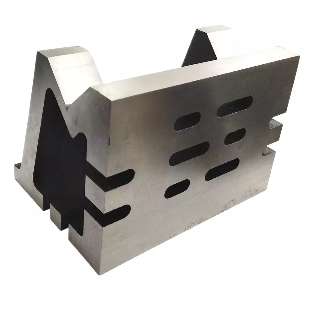 Assorts Quality Precision Graded Angle Plate Cast Iron Slotted 125x125x175 mm