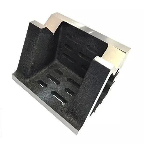 Assorts Quality Precision Graded Angle Plate Cast Iron Slotted 125x125x175 mm