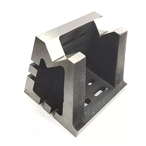 Assorts Quality Precision Graded Angle Plate Cast Iron Slotted 125x125x175 mm