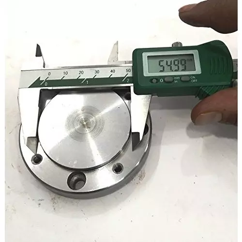 Assorts Back Plate Tool Steel & Alloy Steel 80 mm with Relevant 3xTnuts +Bolts for Rotary Tables