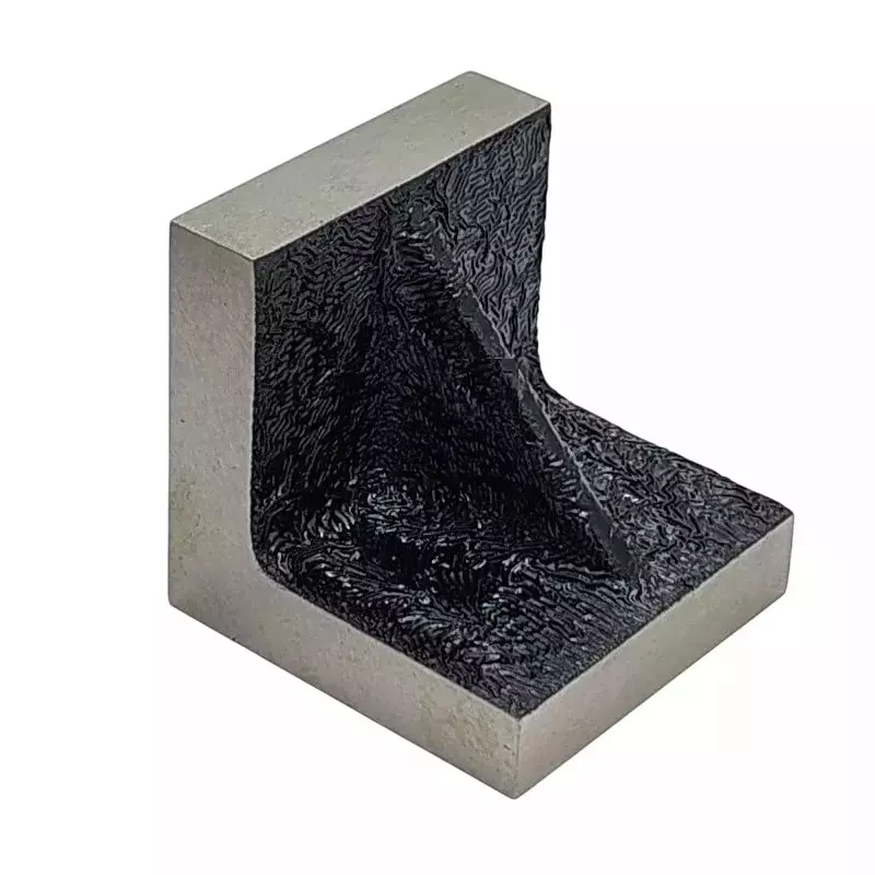 Buyohlic International Cast Iron Solid Webbed Angle Plate Ground Finish Size 2x2x2 inch for Clamping, Work Holding, Z4-0OBW-0DSZ