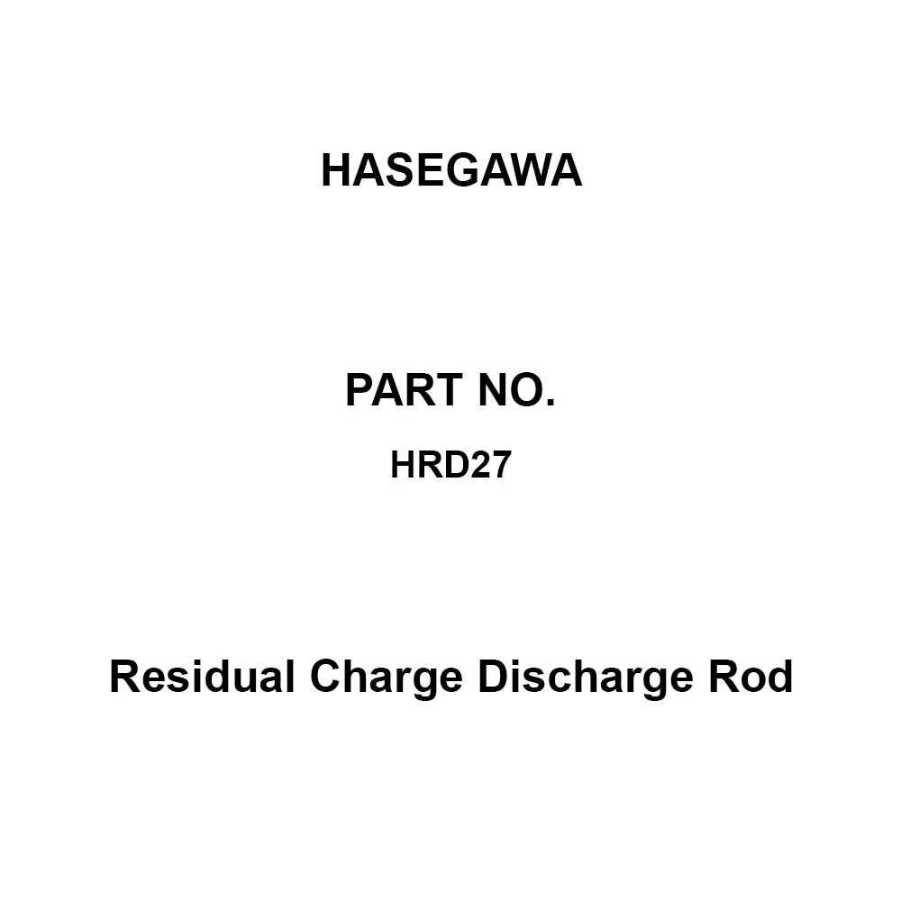 HASEGAWA Residual Charge Discharge Rod 33 kV or less volts Ac Voltage 27 kV V or less DC Voltage, HRD27