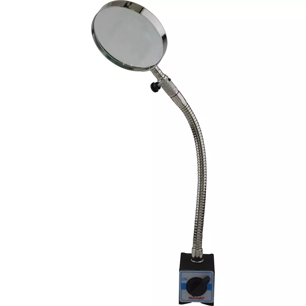 MonotaRO Magnifier With Magnet 460 mm Overall Length, 7274531
