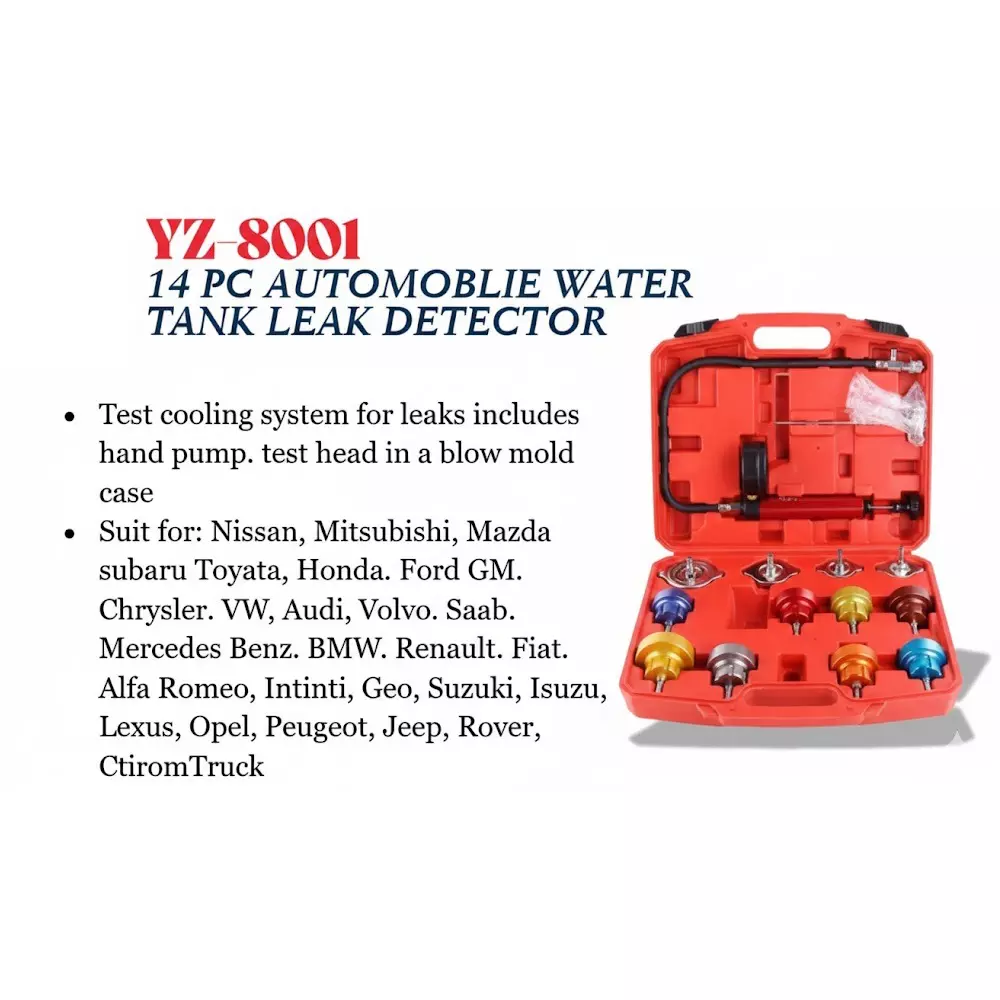 age-tech-14-pcs-radiator-tester-kit-suitable-for-nissan-mitsubishi-mazda-toyota-honda-ford-audi-volvo-mercedes-benz-yz-8001