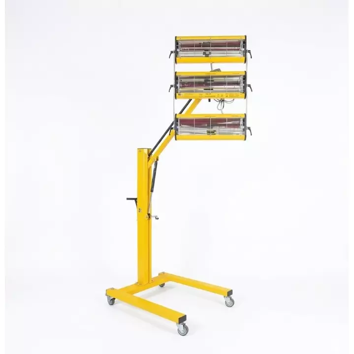 Gallop 3000 W Infrared Paint Drying Distance Sensor 1 Phase and 0.2-2.1 m Height Adjustment, PL-3000D