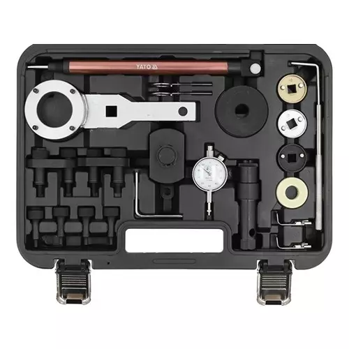 Yato 22 Pcs Carbon Steel Engine Timing Tool Set Suitable for VW, Audi, Seat, Skoda, YT-060252