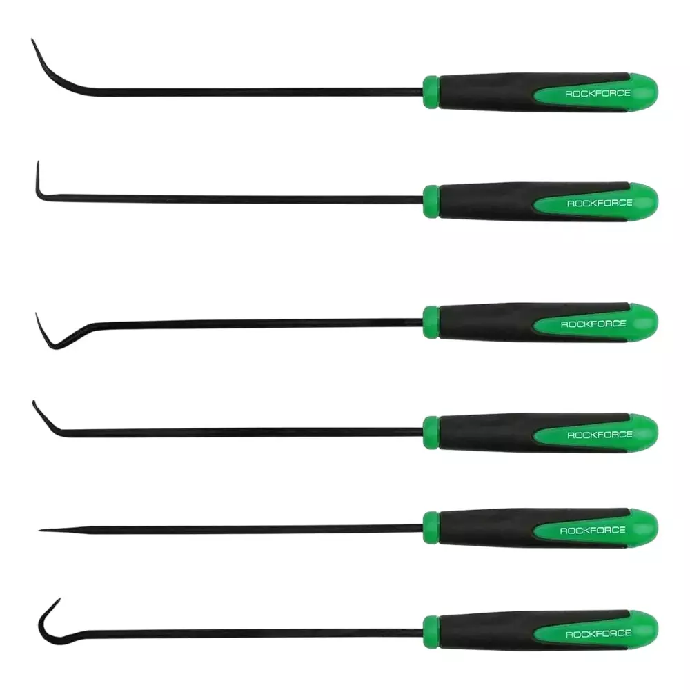 Rock Force Oil Seal Dismantling Puller Set CrV Straight Handle 450, 300, 200, 375 mmLength, RF-904U4A (Pack of 6)