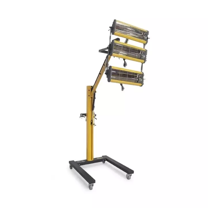 Gallop 3000 W Infrared Paint Drying Lamp 1 Phase and 0.2-2.1 m Height Adjustment, PL-3000W