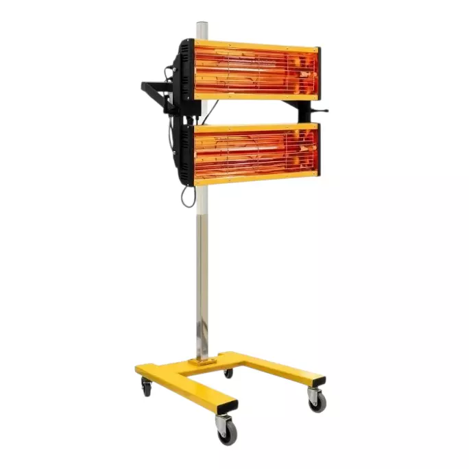 Gallop 2000 W Infrared Paint Drying Lamp 1 Phase and 0.2-2.1 m Height Adjustment, PL-2000W