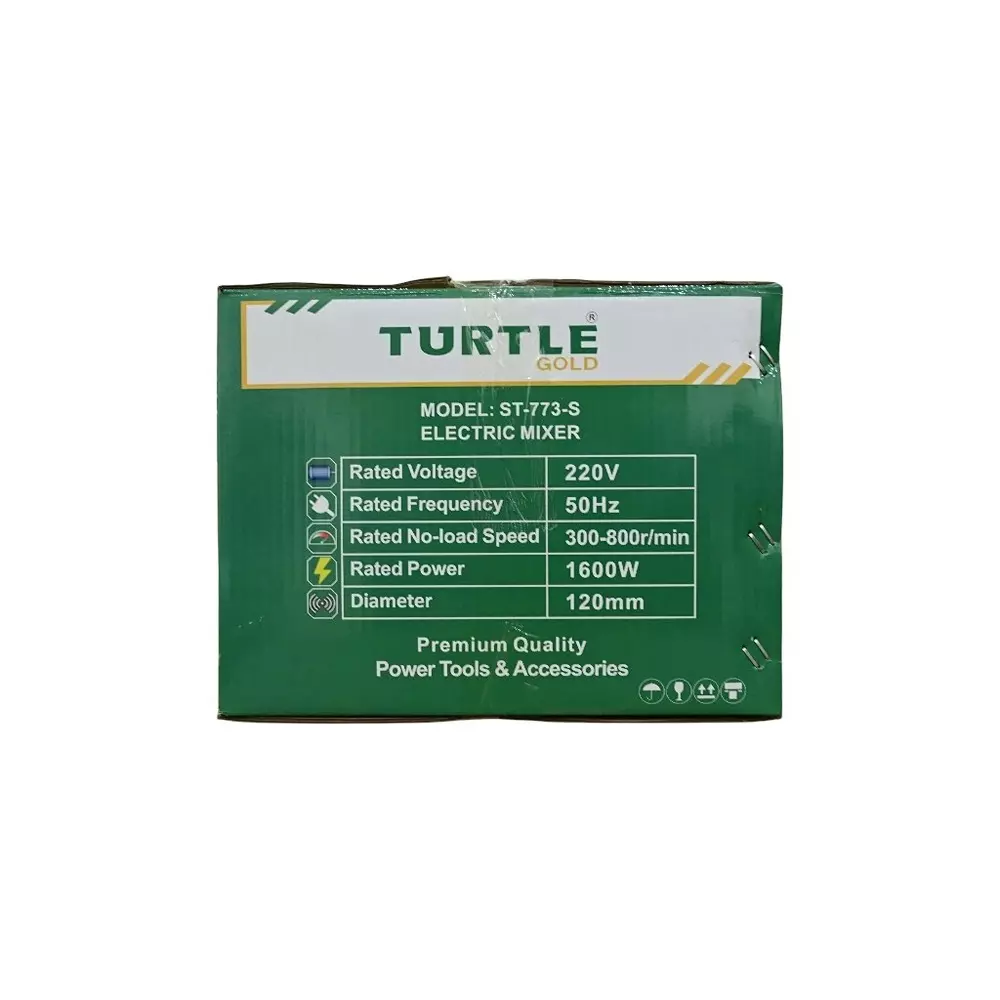 Turtle Gold Paint Mixture 1600 W 300–800 RPM, ST 773S