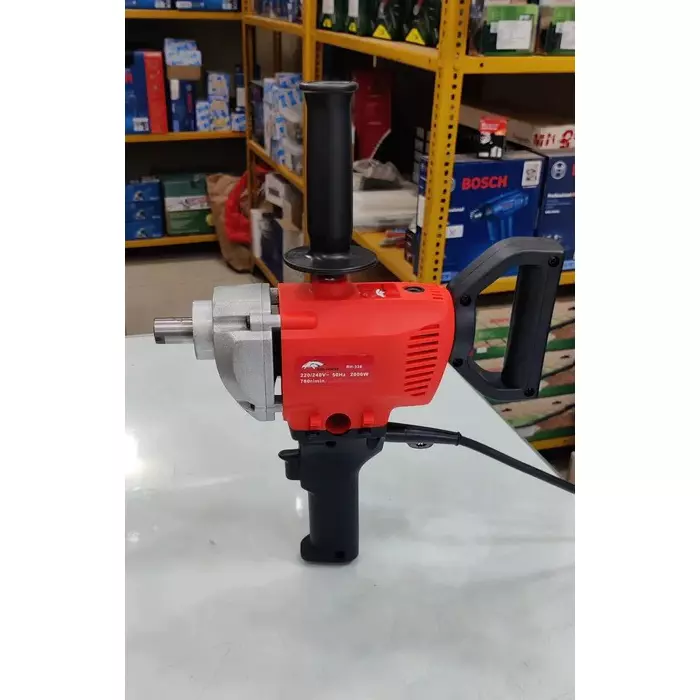 red-horse-1200-w-electric-puttypaint-mixer-800-rpm-no-load-speed-and-220-v-50-hz-power-supply-rh-338-with-mixing-rod
