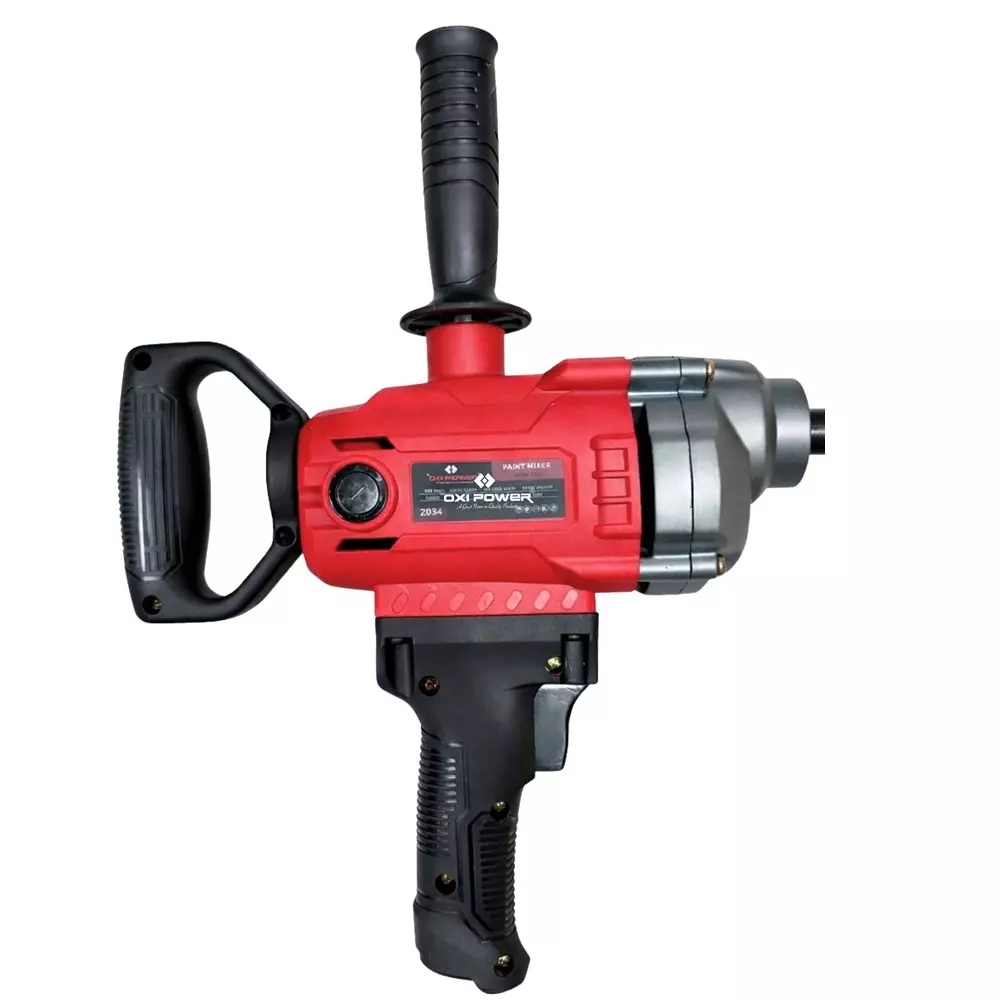 Oxi Power Paint Mixer Variable Speed 120 mm Road Diameter 1050 W Power for Industrial Use, OPM - 160 (without Rod)