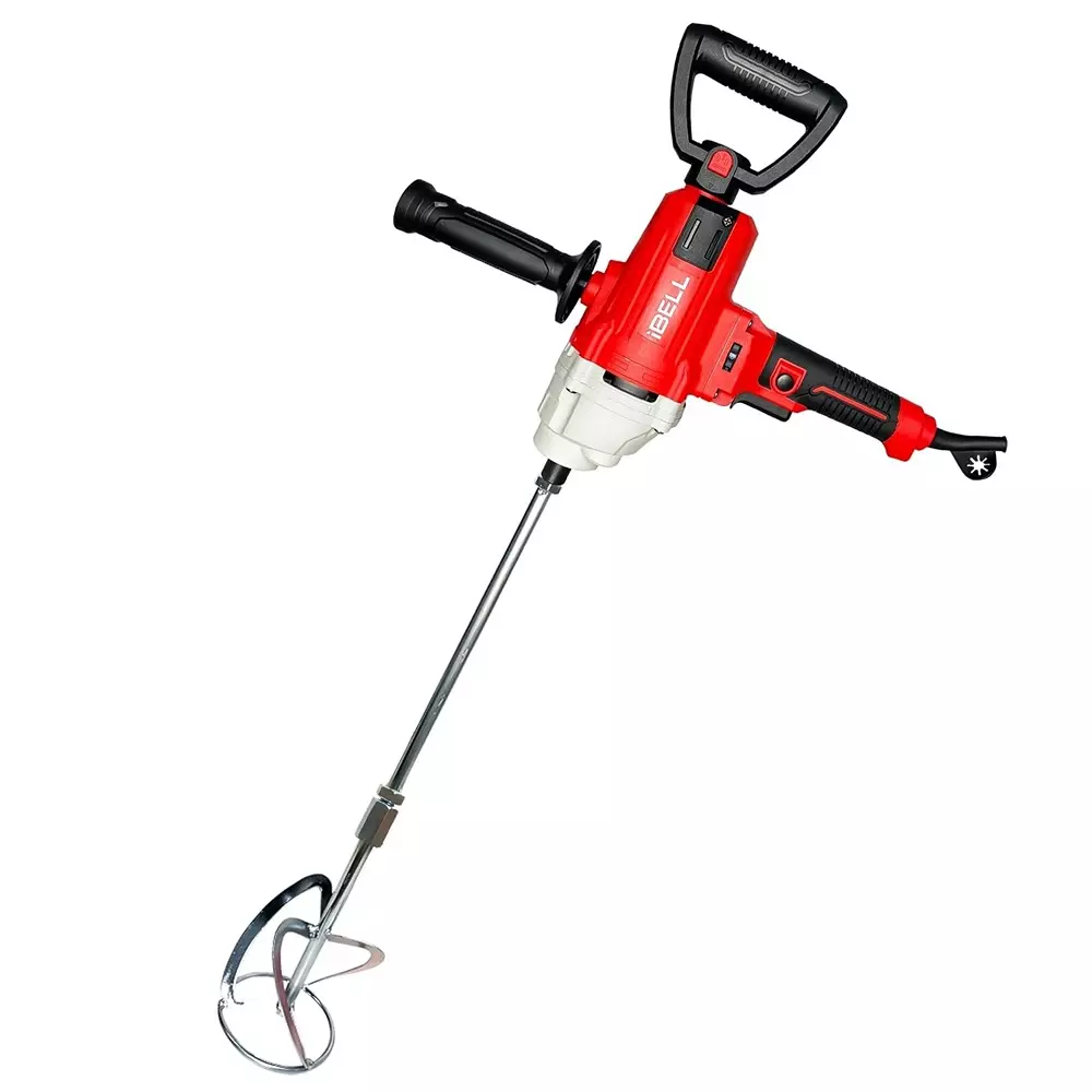VORMIR Heavy Duty Paint Mixer 0-1050 RPM No Load Speed 1200 W Power 16 mm Chuck Size with Attachments, VR PM12-50