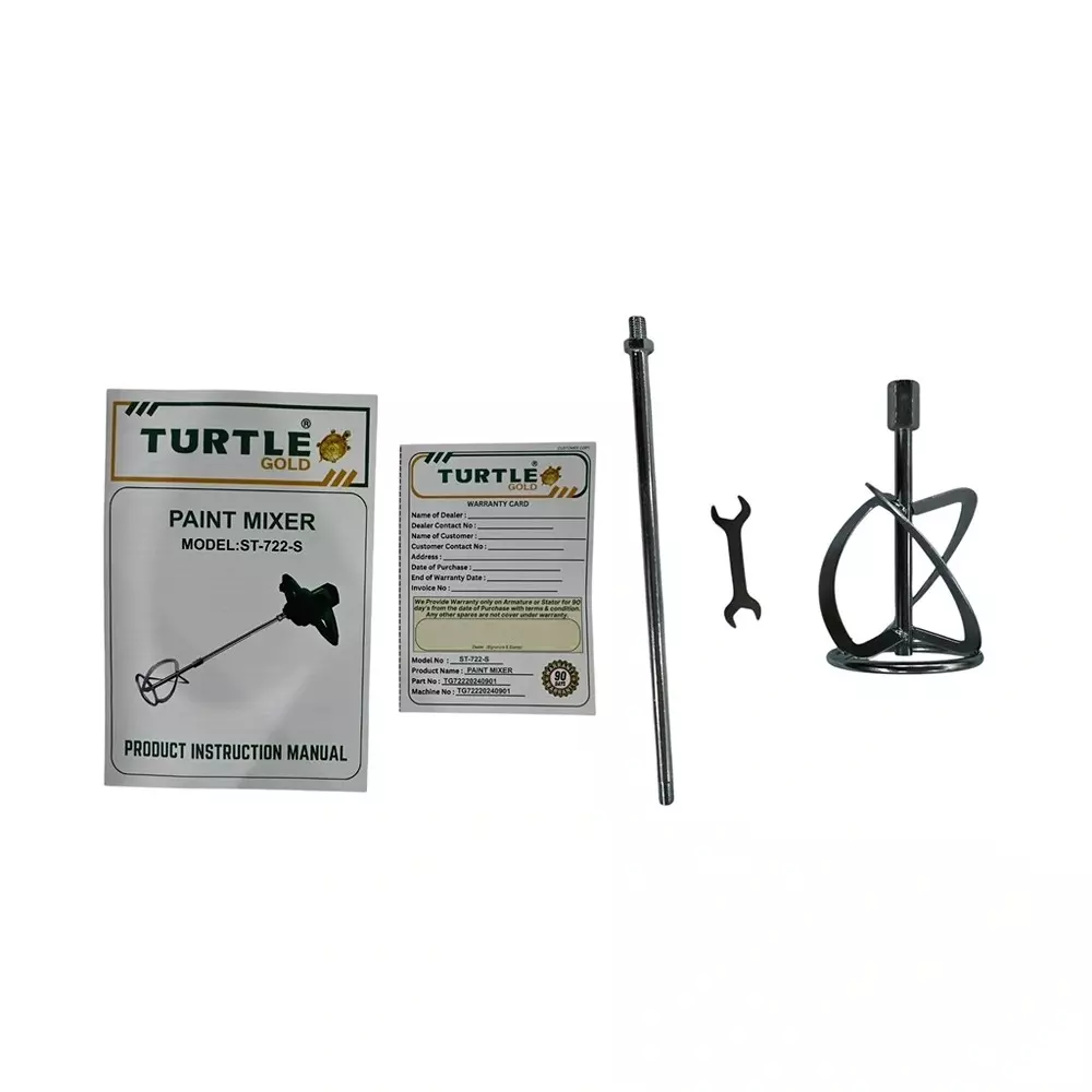 Turtle Gold Paint Mixture 2650 W 0–1200 RPM, ST 722S