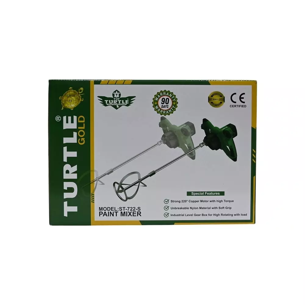 Turtle Gold Paint Mixture 2650 W 0–1200 RPM, ST 722S