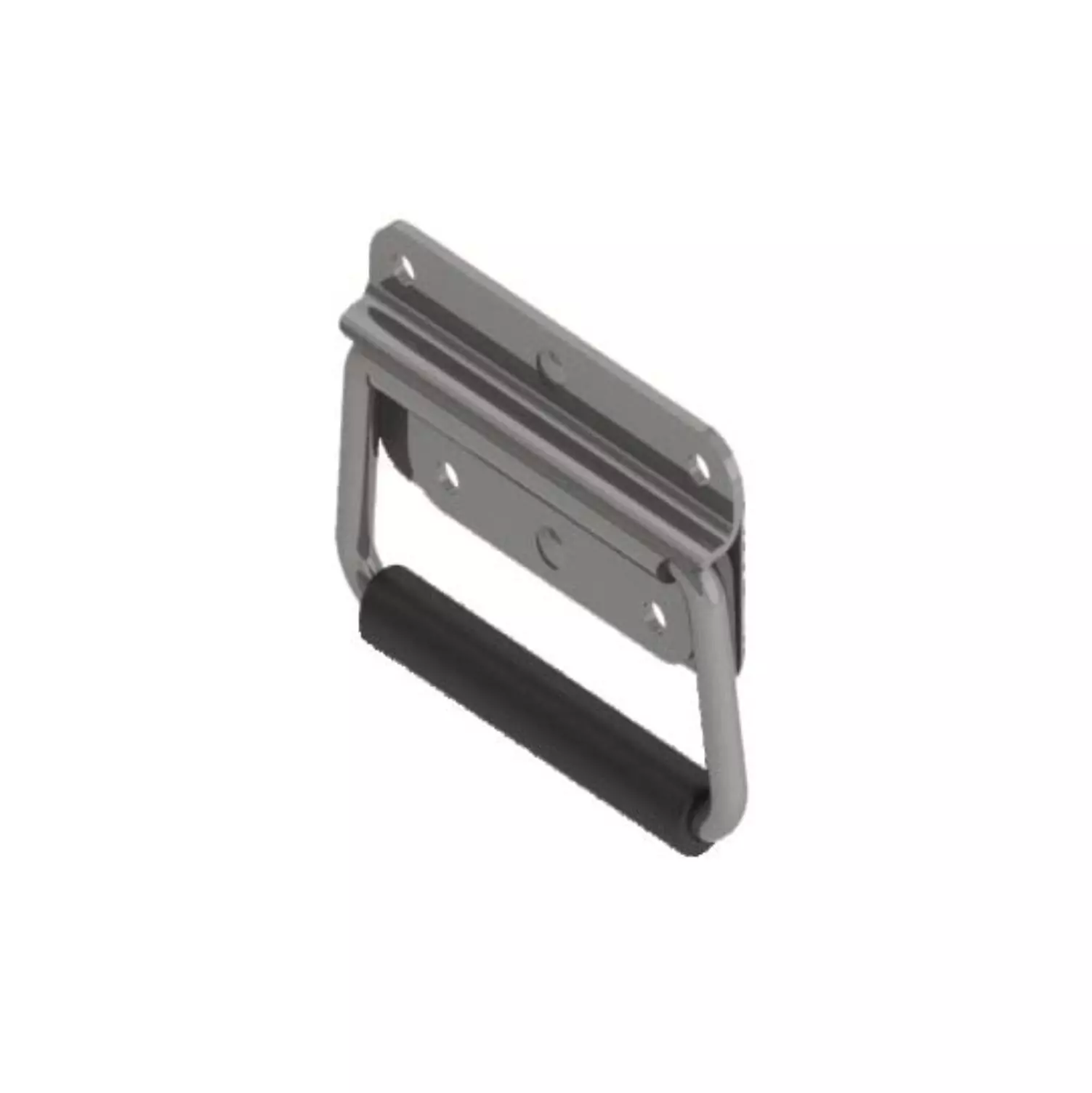 STEEL-SMITH Spring Loaded Foldable Handle Electro Polishing, HAN-95-637-SS