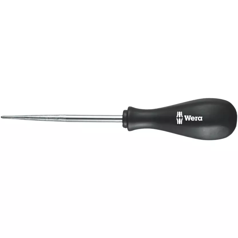 Wera 1427 Awl 105 mm Blade Length and 92 mm Handle Length for Piercing Holes, 5027405001